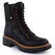Botki damskie workery czarne Rieker 72653-00