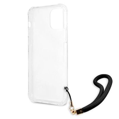7. Etui Guess Camo Collection na iPhone 12 / iPhone 12 Pro - czarne