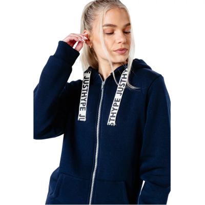 7. Bluza Justhype Drawstring Zip Hoodie W HYPWOMHOOD003