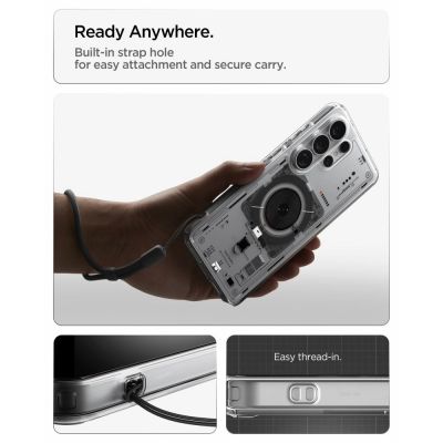 13. Etui Spigen Ultra Hybrid Mag MagSafe na Samsung Galaxy S26 Ultra Neo One - przezroczyste
