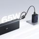 11. Powerbank Baseus EnerFill FC41 25000mAh 145W z wyświetlaczem cyfrowym i wbudowanym podwójnym kablem USB-C - czarny