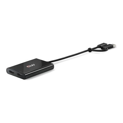 CLUB3D CSV-1475 rozgałęziacz telewizyjny USB Type-C 2x HDMI