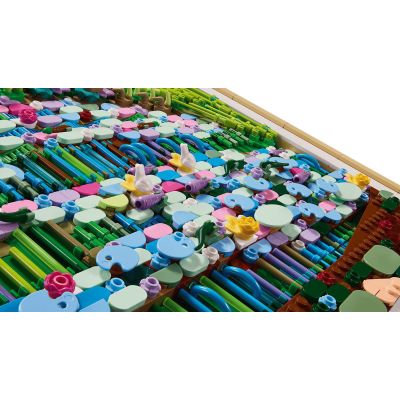 6. LEGO Art 31220 - Claude Monet: Most nad stawem z liliami wodnymi