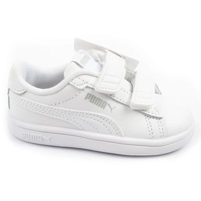 Puma buty sportowe dziecięce Smash 3.0 sneakersy niemowlęce skórzane