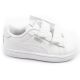 Puma buty sportowe dziecięce Smash 3.0 sneakersy niemowlęce skórzane