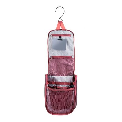 5. Kosmetyczka turystyczna DEUTER Wash Center I caspia-raisin