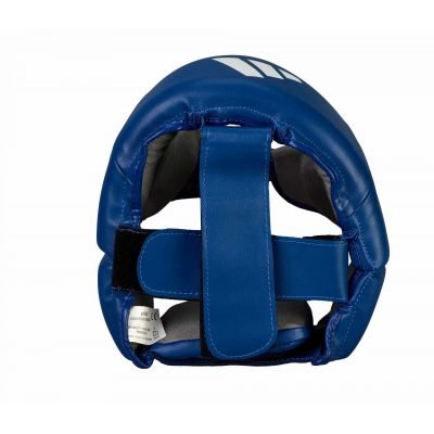 7. Kask turniejowy adidas IBA ze skóry z kaktusa ADIIBAH1C-Niebieski