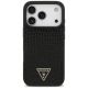 3. Etui Guess Croco Triangle Logo MagSafe na iPhone 18 Pro Max / 17 Pro Max - czarne