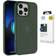 Etui 3mk Smoke MagCase na iPhone 16 Pro Max - zielone-półprzezroczyste