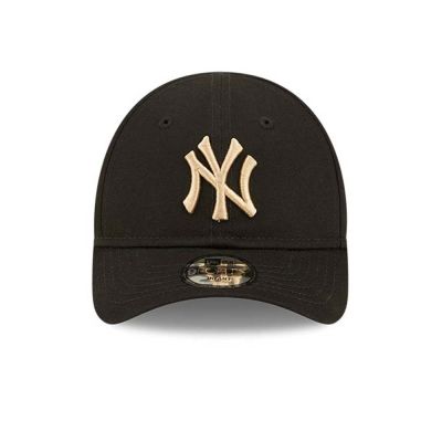 2. Czapka z daszkiem dziecięca New Era 9FORTY MLB NY New York Yankees Infant League Essential Brązowa - 60298882