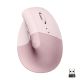 27. Mysz Logitech Lift Vertical Pink