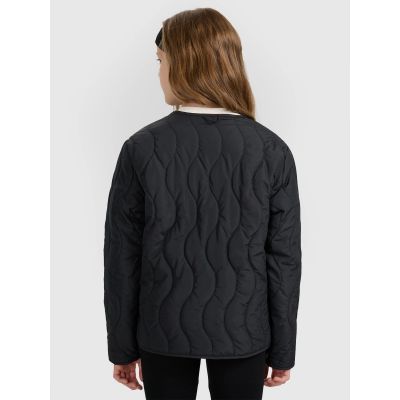 2. Kurtka puchowa z wypełnieniem syntetycznym dziewczęca 4F 4FJRAW25TDJAF0767-20S