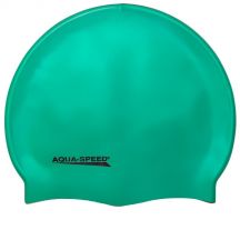Czepek pływacki Aqua-Speed silikonowy Mega zielony o wyjątkowej elastyczności