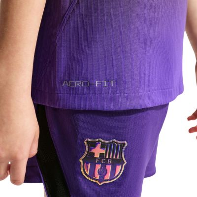 6. Koszulka dla dzieci Nike FC Barcelona 2026/27 Match Away czarno-fioletowa II1852 505