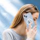 5. Etui Tech-Protect FlexAir Hybrid MagSafe na iPhone 13 / 14 - przezroczysto-brokatowe