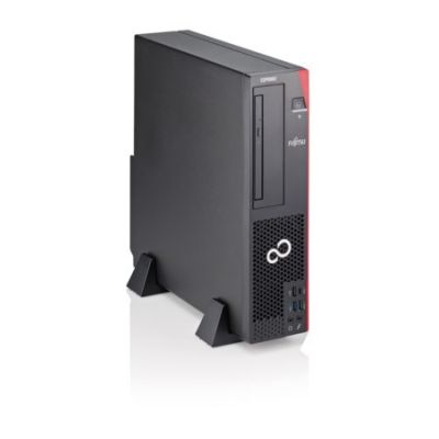 5. tecXL Fujitsu ESPRIMO D958 Intel® Core™ i5 i5-8500 8 GB DDR4-SDRAM 256 GB SSD Windows 11 Pro Mały kompter PC Czarny