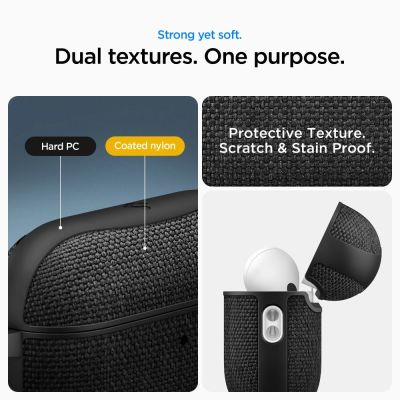 11. Etui Spigen Urban Fit na AirPods Pro 3 - czarne