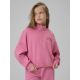 Bluza dresowa regular bez kaptura dziewczęca 4F 4FJRSS26TSWSF2625-54S