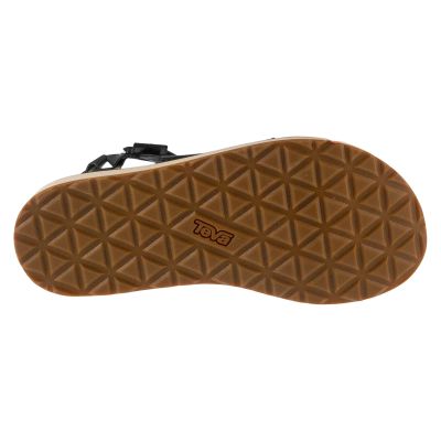 4. Teva W Original Universal Slim Leather Sandals 1151031-BLTN Czarne 36