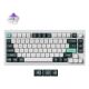 Keychron Q1 HE klawiatura Uniwersalne USB + RF Wireless + Bluetooth Biały