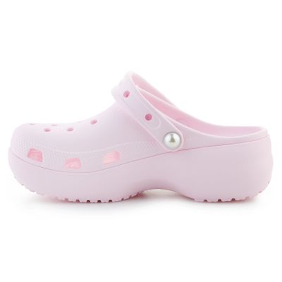 4. Klapki Crocs Classic Platform Pearl Clog W 211231-6ZW