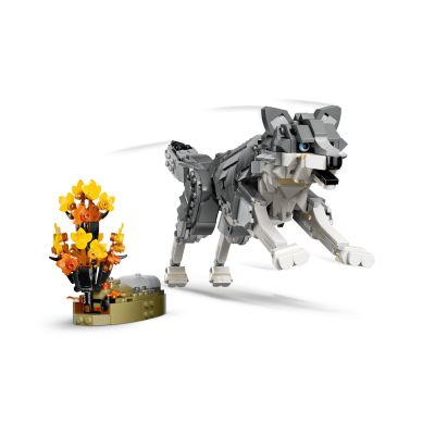 6. LEGO Creator 3w1 31393 - Leśne zwierzęta: Wilk szary