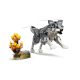 6. LEGO Creator 3w1 31393 - Leśne zwierzęta: Wilk szary