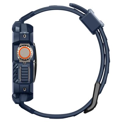 10. Etui Spigen Rugged Armor Pro na Apple Watch Ultra 1 / 2 (49 mm) - granatowe