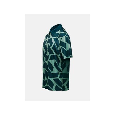 3. Koszulka męska PEAK PERFORMANCE M Graphic Polo kolor zielony