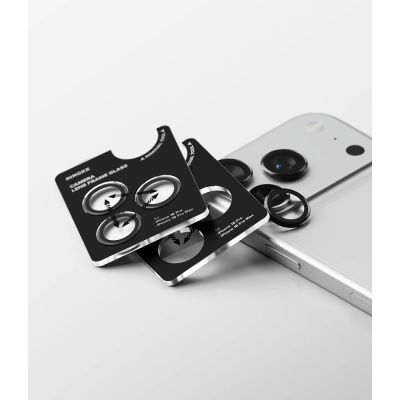 5. Szkło hartowane na aparat Ringke Camera Frame Protector 2-Pack na iPhone 18 Pro / Pro Max - czarna