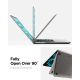 8. Etui Spigen AirSkin na MacBook Air 13" 2023/ 2024 / 2025 / 2026 - półprzezroczyste