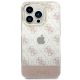 3. Etui Guess 4G Pattern Script na iPhone 14 Pro - różowe