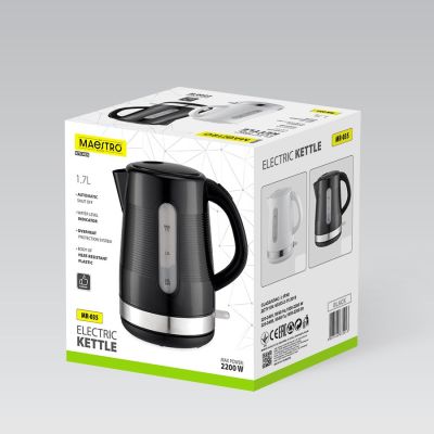 7. Czajnik elektryczny MAESTRO 1,7 l MR-035-BLACK