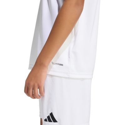 6. Koszulka dla dzieci adidas Entrada 26 Sleeveless Jersey biała KB3935