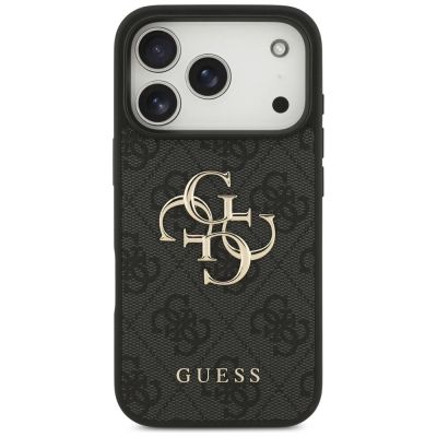 3. Etui Guess 4G Big Logo do iPhone 17 Pro - czarne