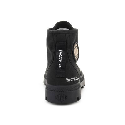 5. PALLADIUM PAMPA HI HTG LACE BLACK 94989-008