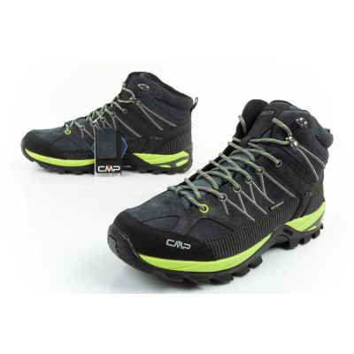 8. CMP Rigel buty męskie trekkingowe trwałe wodoodporne szare