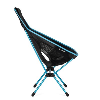 5. Helinox Chair One Highback (RE) Krzesło kempingowe 4 x noga Czarny, Niebieski