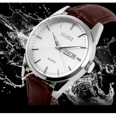 4. Zegarek Męski Skmei 9073SIWTB + BOX