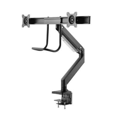 19. Neomounts NM-D775DXBLACK uchwyt / stojak do monitorów 81,3 cm (32") Biurko Czarny