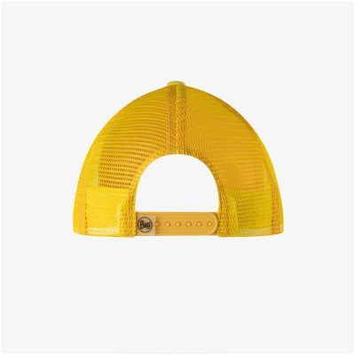 Dziecięca czapka z daszkiem BUFF TRUCKER CAP MITT YELLOW   one size