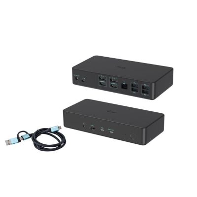 5. i-tec CADUAL4KDOCKPD2 stacja dokująca Przewodowa USB 3.2 Gen 1 (3.1 Gen 1) Type-C Czarny