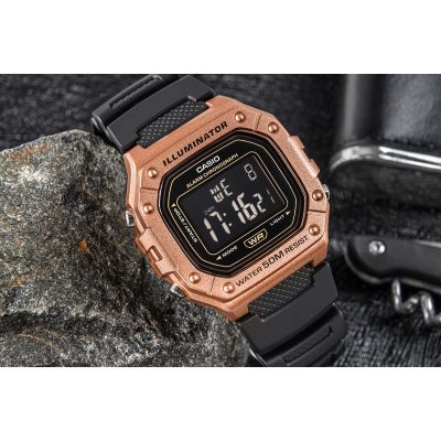 5. Zegarek Męski CASIO W-218HM-5BVDF + BOX
