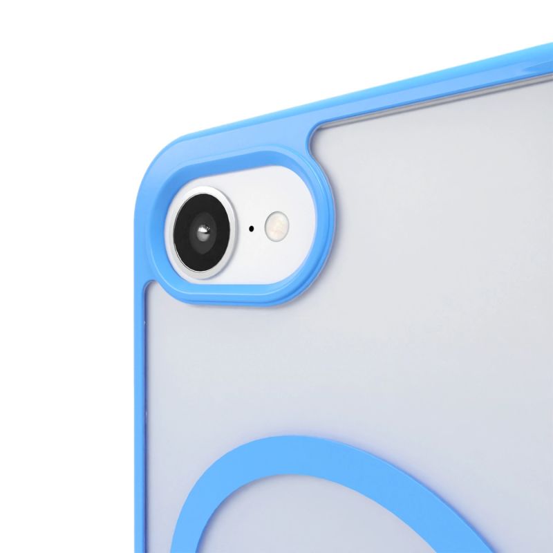 7. Etui silikonowe Puro Gradient MagSafe do iPhone 16e/17e - niebieskie