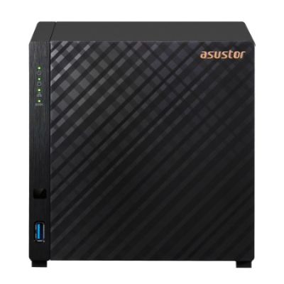 3. NAS Asustor AS1204T; Tower; 4x (3.5" SATA HDD/ 2.5" SSD); Realtek RTD1619B, 1GB DDR4, 1x 2.5GbE, 3x USB 3.2