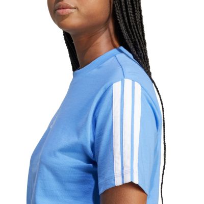 18. Koszulka adidas Essentials 3-Stripes Cotton W JV7361