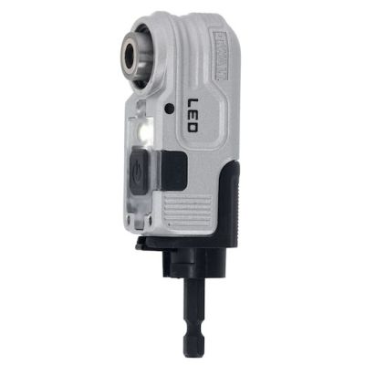 14. DEWALT przystawka kątowa HEX z oświetleniem LED