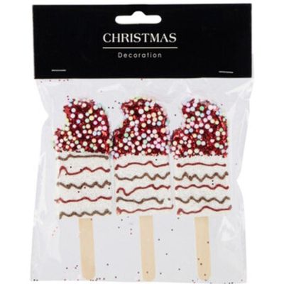 15. LODY DEKORACJA WISZĄCA BOMBKA 3SZT BIAŁY