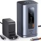 4. Stacja dokująca Baseus Spacemate RD1 hub 11w1 USB-C - 2xHDMI 4K@60Hz 2xDP 4K@60Hz 2xUSB-A 10Gb/s USB-C 10Gb/s RJ45 USB-A 480Mb/s USB-C PD mini jack 3.5mm ładowarka EU - szara