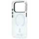 7. Etui BMW M IML Glossy Metal Logo & Trims MagSafe na iPhone 18 Pro Max / 17 Pro Max - przezroczyste